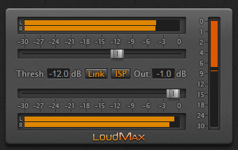 LoudMax Interface